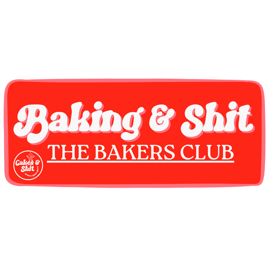 Thursday session (VEGAN) - Baking & Shit, The Bakers Club!